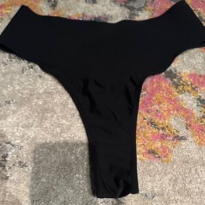 Black High-Waisted Bikini Bottom